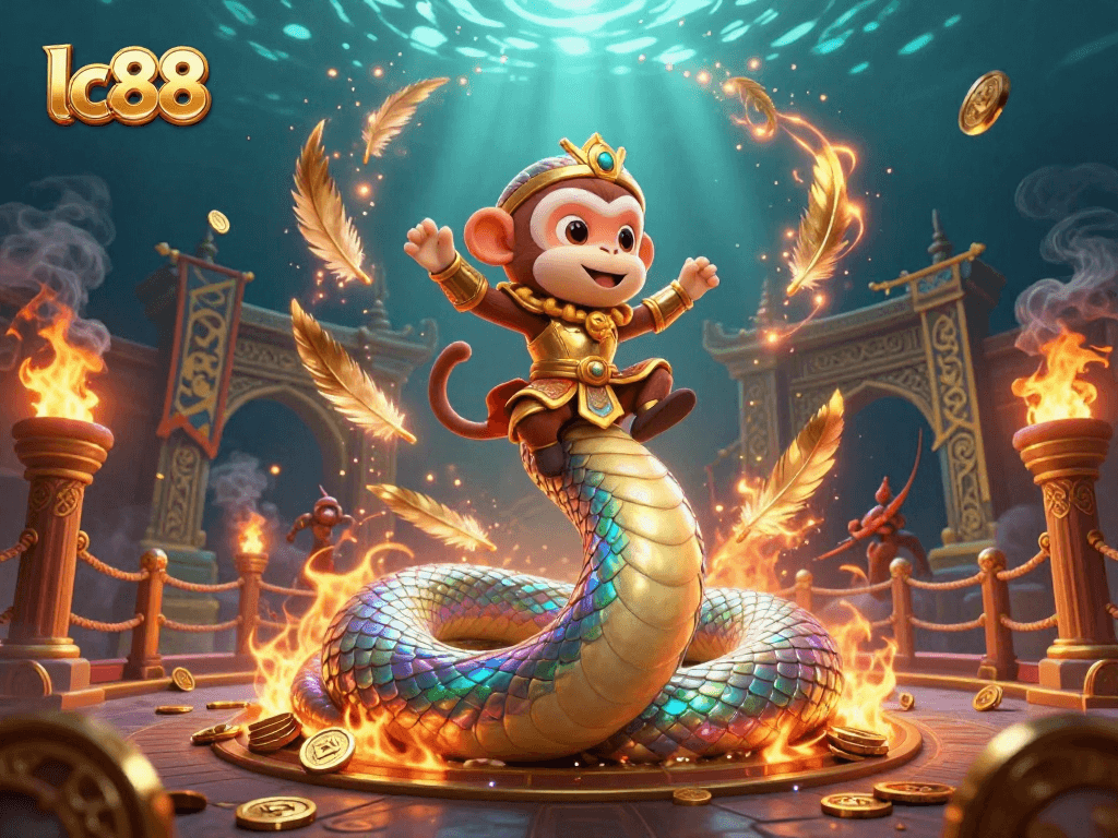 Experience exciting gameplay at lc88 casino with vibrant characters and dynamic betting elements.