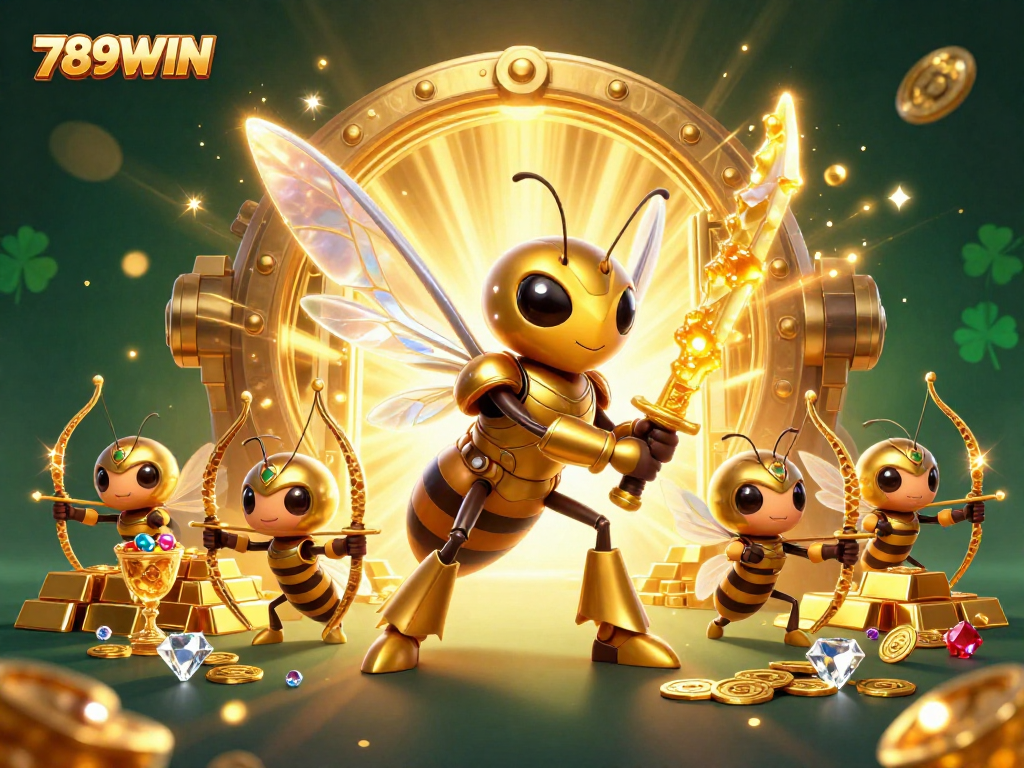 Experience the thrill of gaming with 789WIN's vibrant casino scene showcasing excitement and adventure.