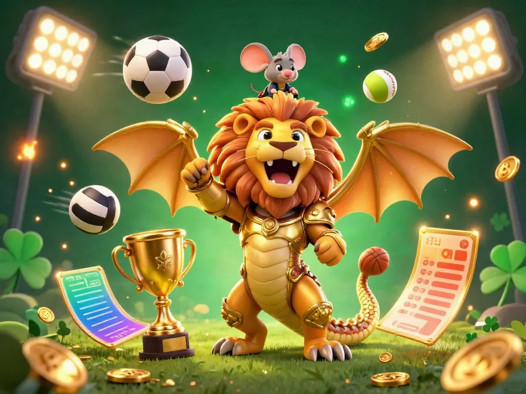 S8 rewards players with triumphant wins in this dynamic 3D casino illustration featuring exhilarating sports elements.