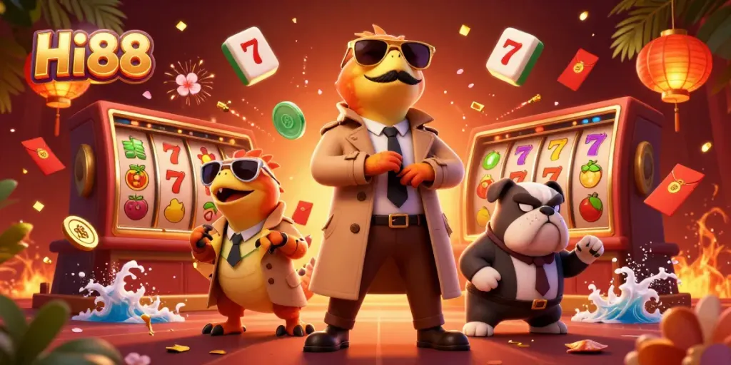 Engage with Hi88 through exciting slot game moments filled with action and vivid animation.