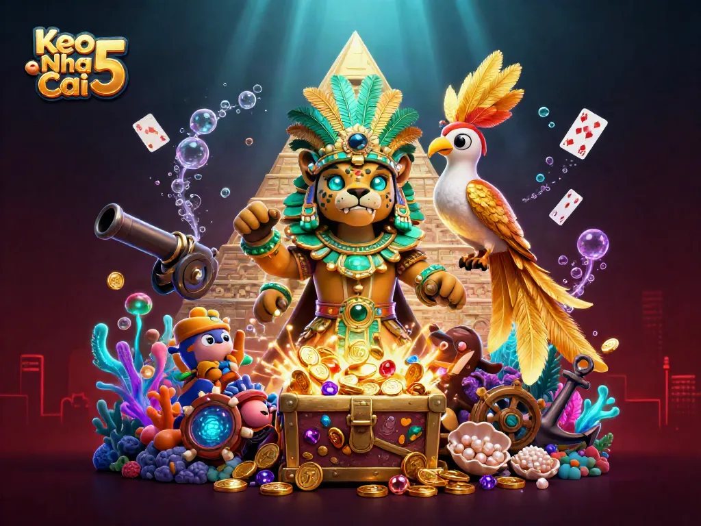 Engage in thrilling gameplay with Keo Nha Cai 5 featuring vibrant fantasy elements and dynamic betting action.