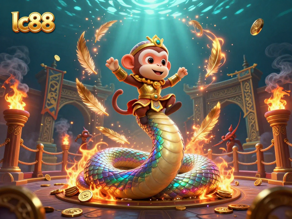 Experience exciting gameplay at lc88 casino with vibrant characters and dynamic betting elements.